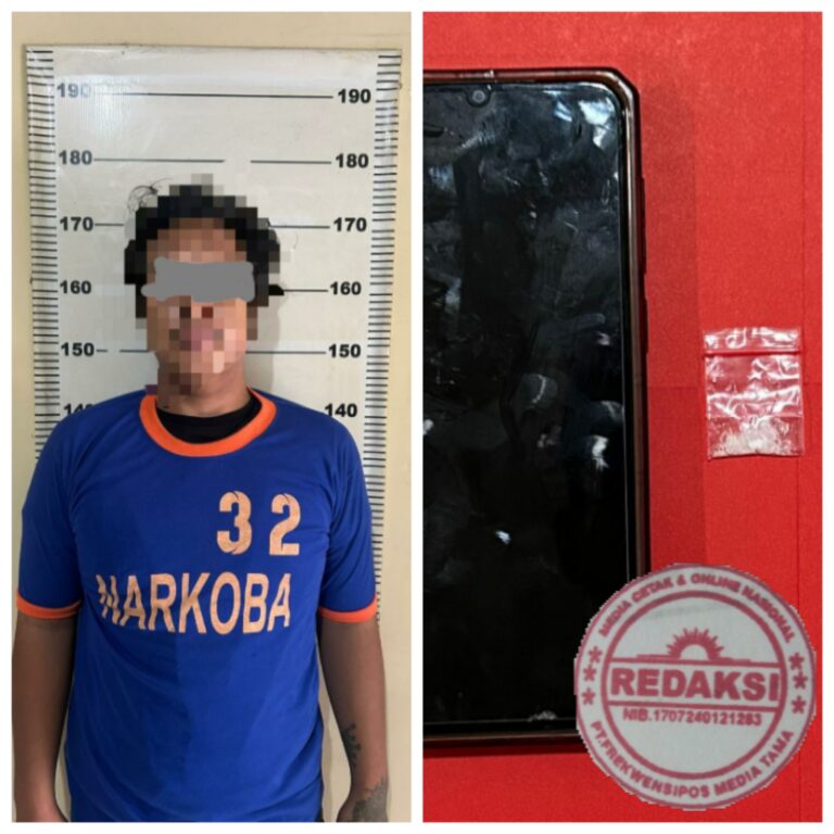 Satresnarkoba Polres kediri menangkap penyalahgunaan Narkotika jenis Sabu