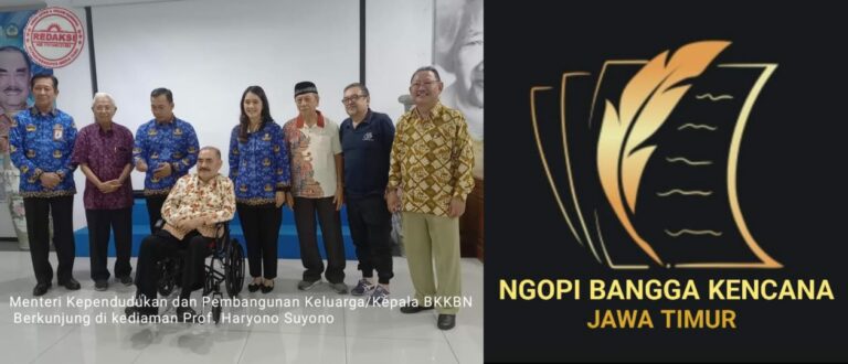 Ngopi Bangga Kencana Dukung BKKBN Jatim, Tokoh Penting KB Jadi Penasehat