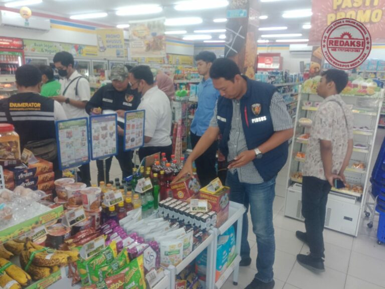 Satgas Pangan Polres Kediri Cek Pasar Pastikan Bahan Pokok Aman Jelang Ramadhan