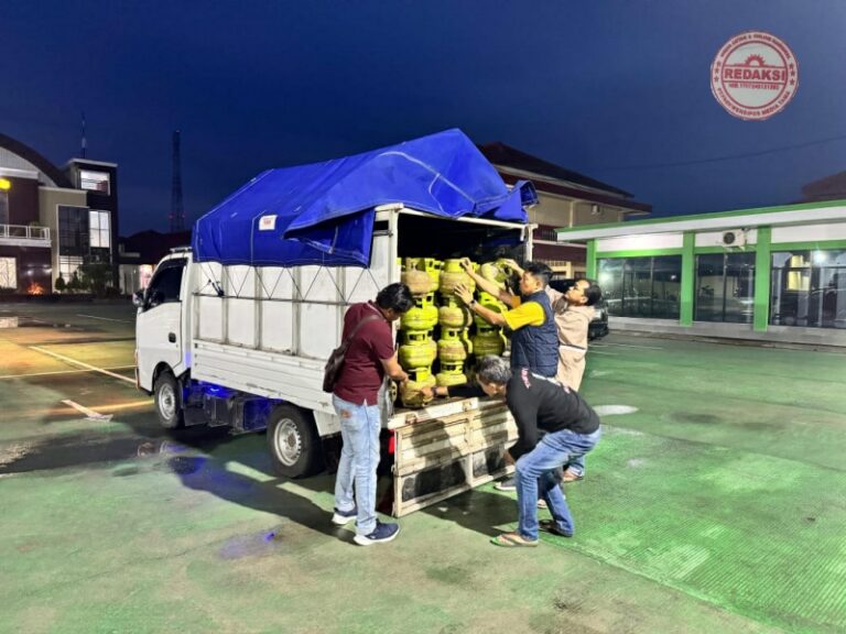 Polres Blora Gagalkan Penyelundupan Ratusan Tabung LPG Bersubsidi Antar Propensi