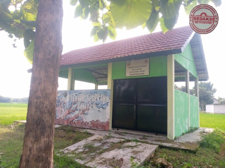 Proyek Bank Sampah Blora Mangkrak, Jadi ‘Rumah Hantu’