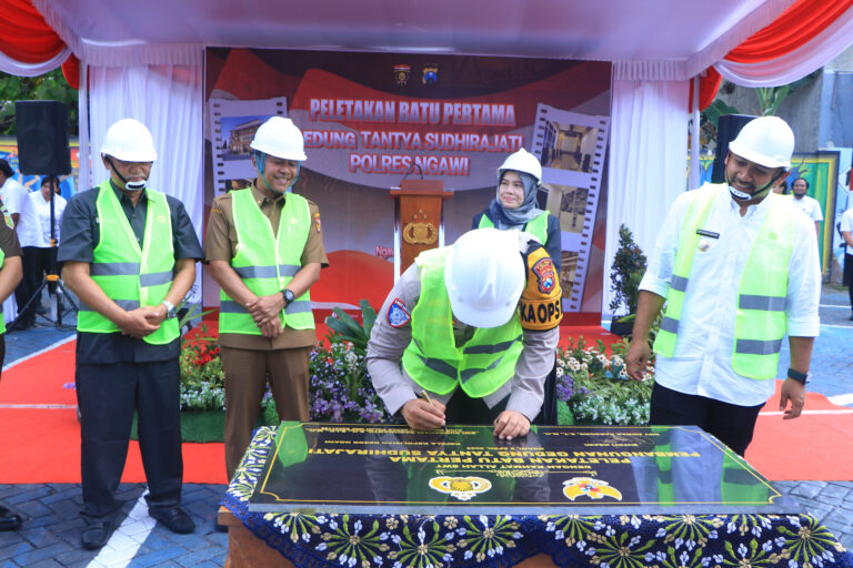Pemkab Ngawi Gelontorkan Rp 9,3 Miliar untuk Gedung Satreskrim Polres Ngawi