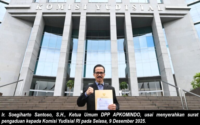 Soegiharto Santoso Laporkan ke MA, KY, dan Bawas Terkait 9 Putusan Berfondasi Dokumen Palsu dan Rekayasa Hukum